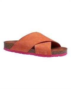 Annet sandal, Coral/fuxia bund